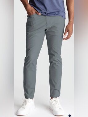 Birddogs Ghost 5-Pocket The Thunder Runs Slim-Fit Pants In Storm Grey Size 36x36